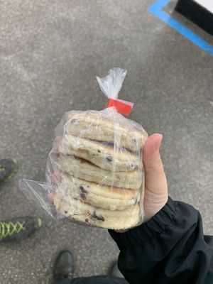 Chocolate Chip Welsh Cakes (5 for 2,50£)  at Cardiff Bakestones - Food Stall in Cardiff