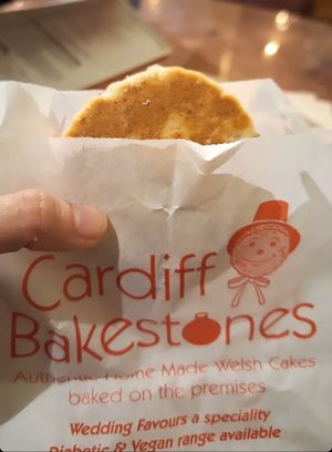 Apt for vegans and diabetics. Simply fantastic! ✔️🌱👏🏻 at Cardiff Bakestones - Food Stall in Cardiff