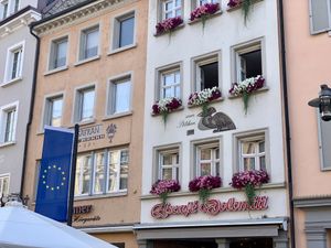 outside at Eiscafe Dolomiti in Konstanz