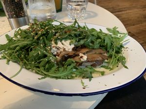 Nozarella bread  at Liebling in Vienna