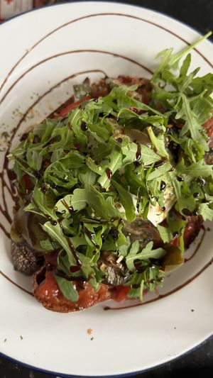 "nozarellabrot”  at Liebling in Vienna