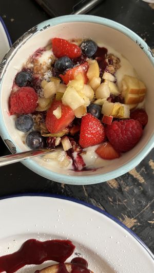 joghurt bowl  at Liebling in Vienna