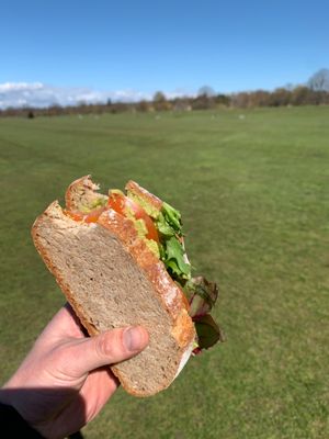 One of our sandwiches at Casella & Polegato in Perth