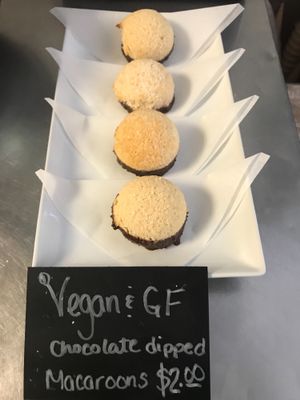 Gluten free vegan options as well! at The Blue Pig in Croton-on-hudson