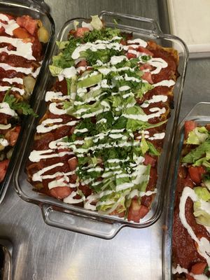 Enchiladas (gf)  at Knifey Spooney in Kingston