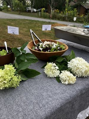 Wedding salad  at Knifey Spooney in Kingston