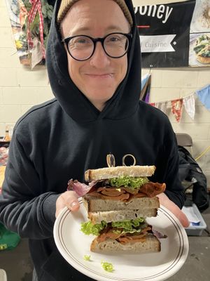   at Knifey Spooney in Kingston