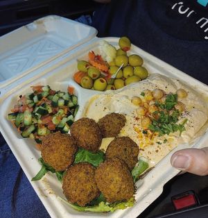 Taamia Platter at POTs - Cloud Kitchen in Las Vegas