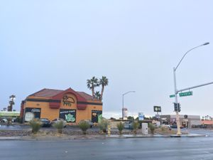 Heading South on Rainbow it’s impossible to see.  at POTs - Cloud Kitchen in Las Vegas