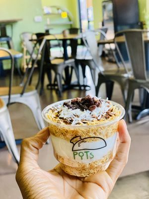 Omg the most amazing dessert ever!  at POTs - Cloud Kitchen in Las Vegas