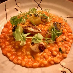 Barley risotto - beautiful  at Stokey Veg Vegan in North London