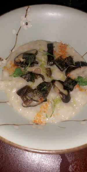 Barley risotto style  at Stokey Veg Vegan in North London