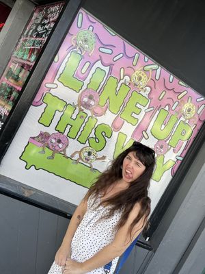   at Grumpy Donuts in Camperdown