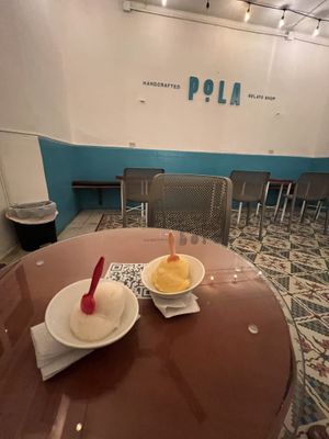   at Pola Gelato Shop in Merida