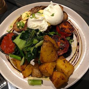 Breakfast for dinner   at The Fermentist in Christchurch