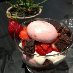 Vegan dessert, amazing! at The Fermentist in Christchurch