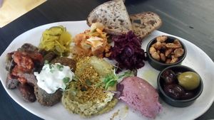 Tasting plate  at The Fermentist in Christchurch