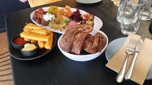 Vegan Polenta fries at The Fermentist in Christchurch