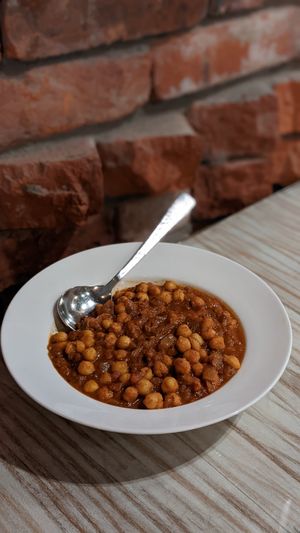 Channa Masala at Nirvana in Seoul