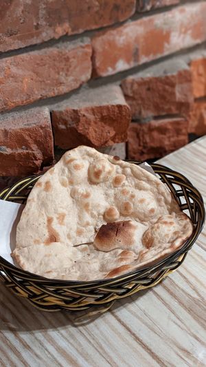 Tandoori Roti at Nirvana in Seoul
