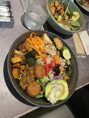 Everything (except dressing) bowl :p  at Cosme Kitchen Adaptation in Osaka
