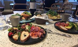 Dinner.  at Cosme Kitchen Adaptation in Osaka