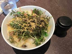 Noodle bowl at Cosme Kitchen Adaptation in Osaka