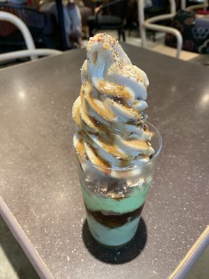 Vegan Matcha parfait 🌱 at Cosme Kitchen Adaptation in Osaka