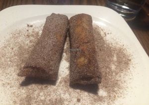 Banana dessert   at Blue Taro in Rochester