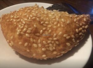 Red bean bun  at Blue Taro in Rochester