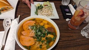 Vegan soup at Blue Taro in Rochester