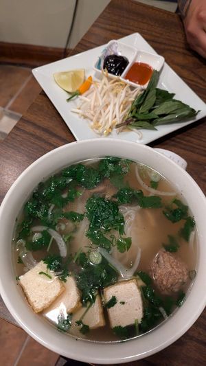 Vegan beef pho at Blue Taro in Rochester