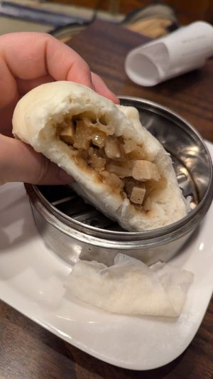 Vegan bun at Blue Taro in Rochester