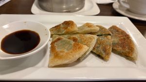 Scallion pancakes at Blue Taro in Rochester