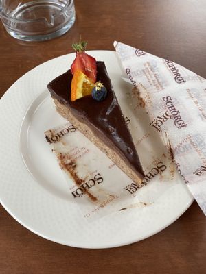 Chocolaté cake/torte  at Schörgi in Grein