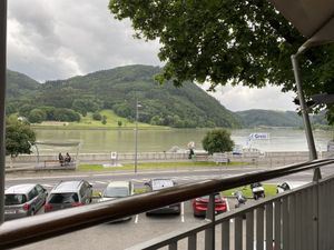 View of the Danube  at Schörgi in Grein