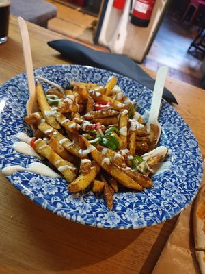 Lebanese fries at The Plasterers Arms in Norwich