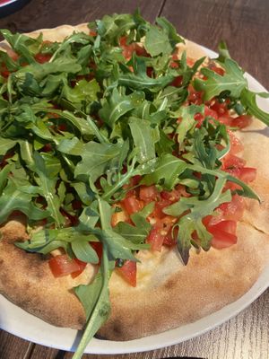 Vorspeise Bruschetta Pizza  at Bistrorante Maria in Jever