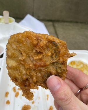   at Capplemans Fish and Chips in Scarborough