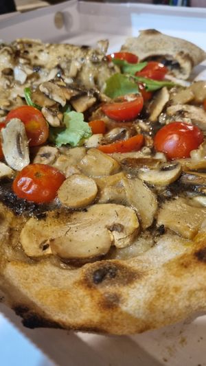 Pizza at Timilia in Palermo