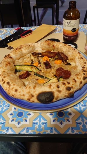 Vegan Pizza (No. 4) at Timilia in Palermo