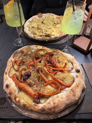 mandarin spritz  at Timilia in Palermo