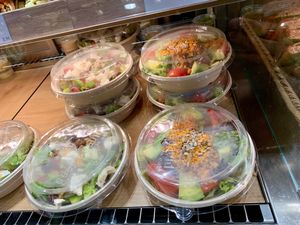 salads at Dean & David - Hauptbahnhof Express in Berlin