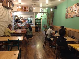 Inside  at Raices in Pamplona