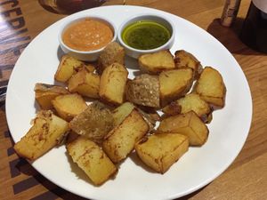 Patatas at Raices in Pamplona