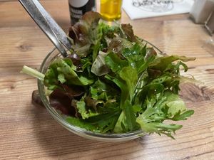 Small side salad    at Chez Pipo in Nice