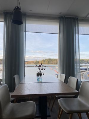 the view is beautiful  at Matildan Marina in Salo