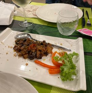 Tomato Aubergines  at Zenzero in Taranto