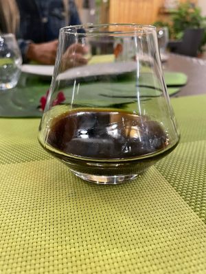 Nocillo liqueur made by Jole. Top! at Zenzero in Taranto