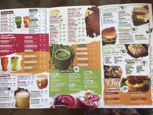 Menu at Valerio in Flushing